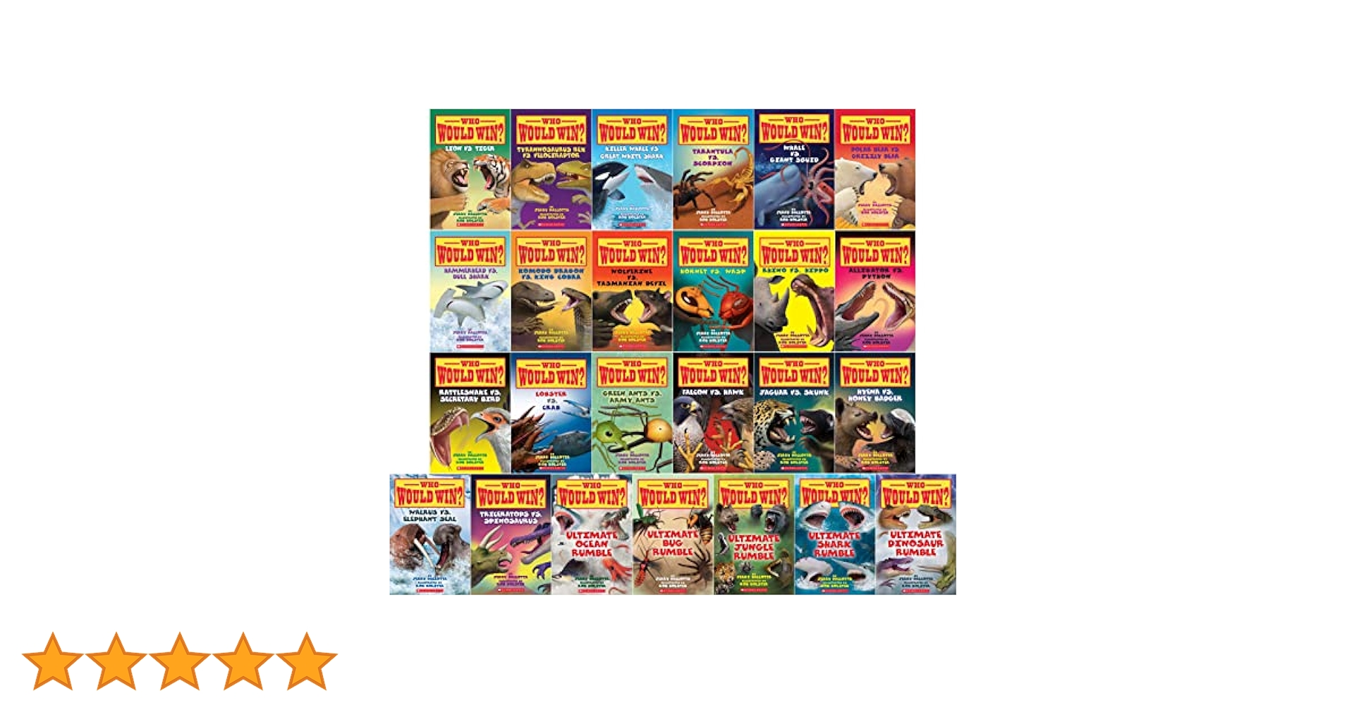 Who Would Win Books, Complete Set | 23 Titles | Book Series
